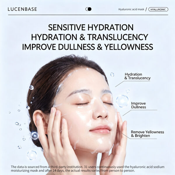 Sodium Hyaluronate Moisturizing Sheet Mask